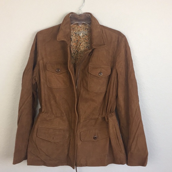 Isabella Bird Jackets & Blazers - Isabella Bird suede coat jacket